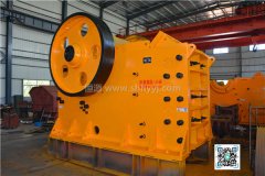 山碎牌顎式破碎機緊跟國際腳步，質(zhì)量保證，信